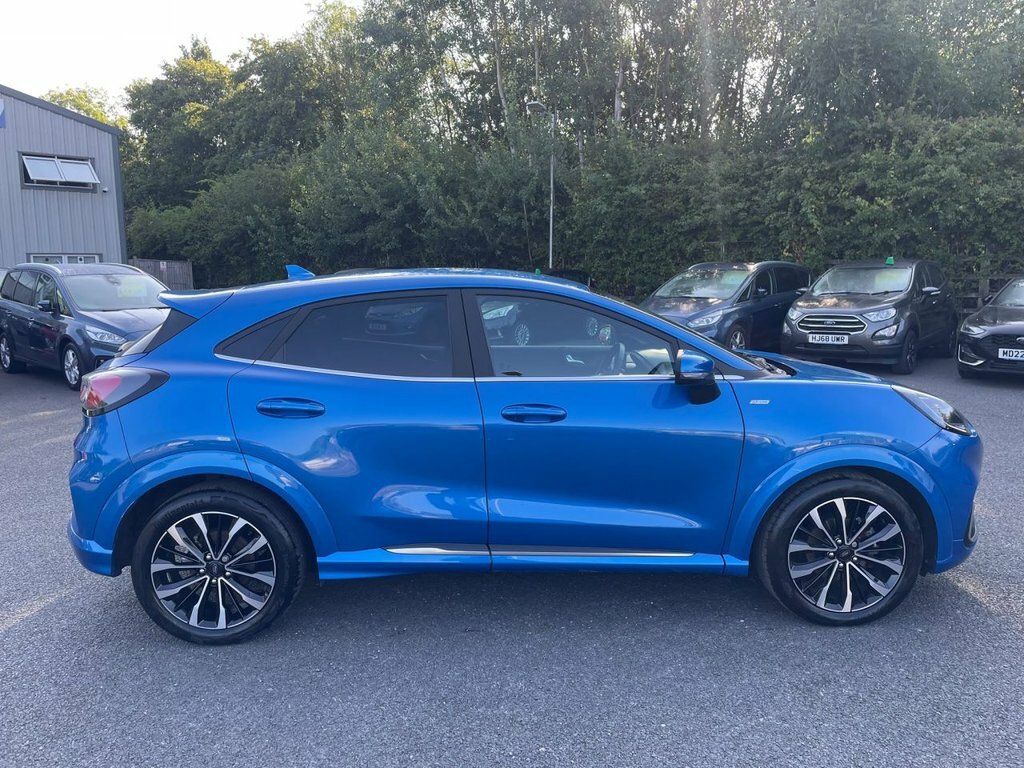 Ford Puma 1L St-line Vignale AJ72KPV Blue #2