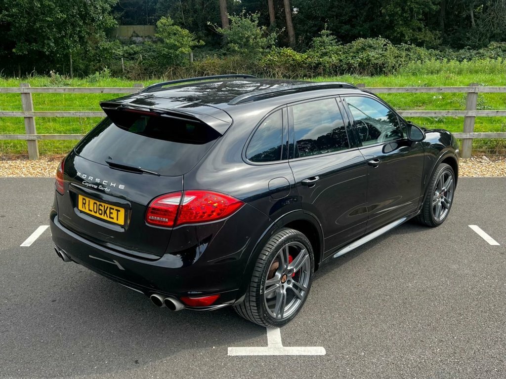 Porsche Cayenne 4.8 V8 Turbo 500 Bhp Tiptronic S Px Swap RL06KET Black #6
