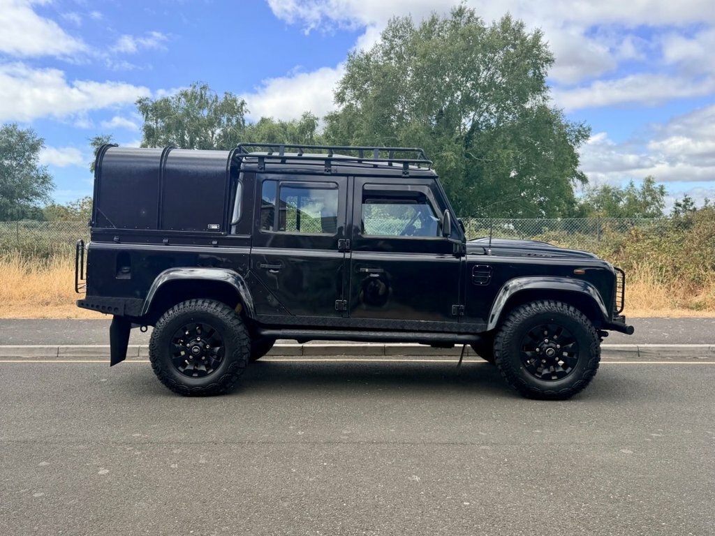 Land Rover Defender 110 2.4L 4X4 Double Cab Expedition Px Swap Black #6