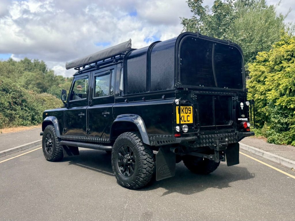 Land Rover Defender 110 2.4L 4X4 Double Cab Expedition Px Swap Black #4