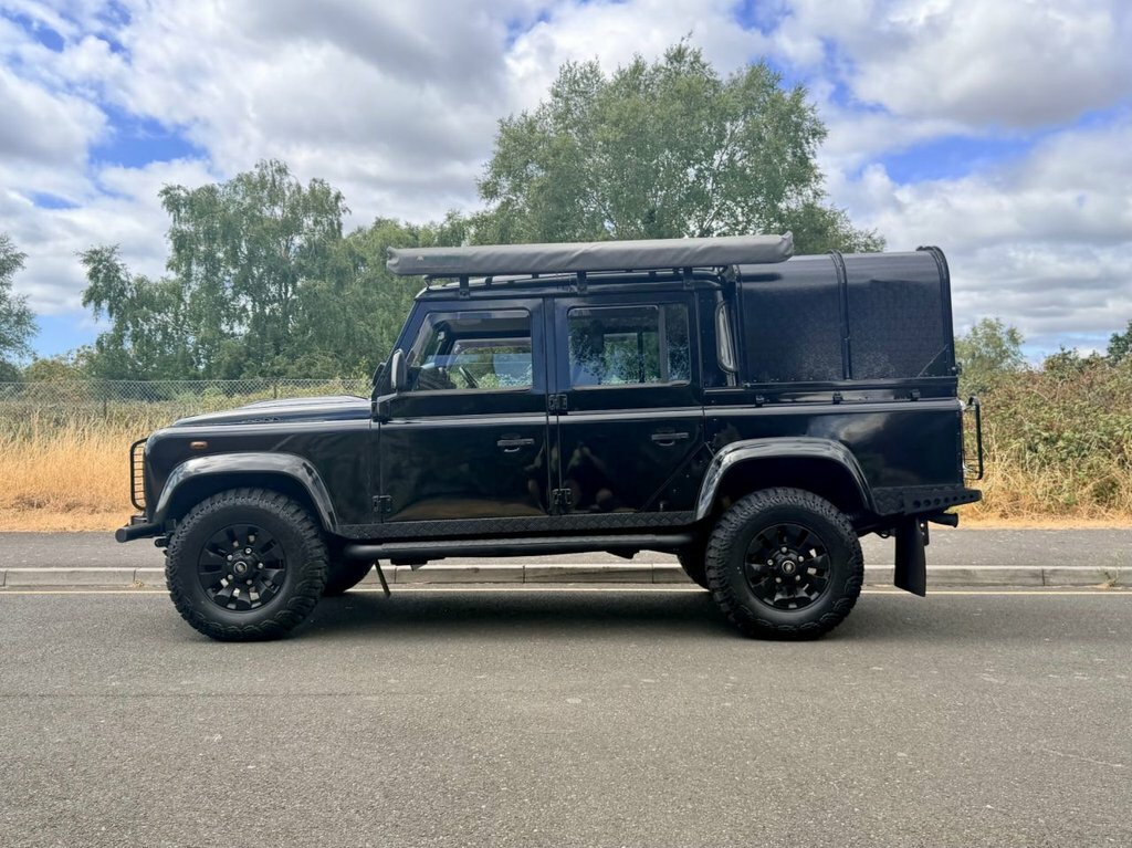 Land Rover Defender 110 2.4L 4X4 Double Cab Expedition Px Swap Black #3