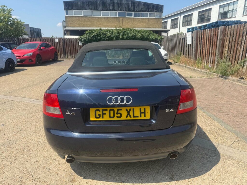 Audi A4 Cabriolet 2.4 Sport Blue #6