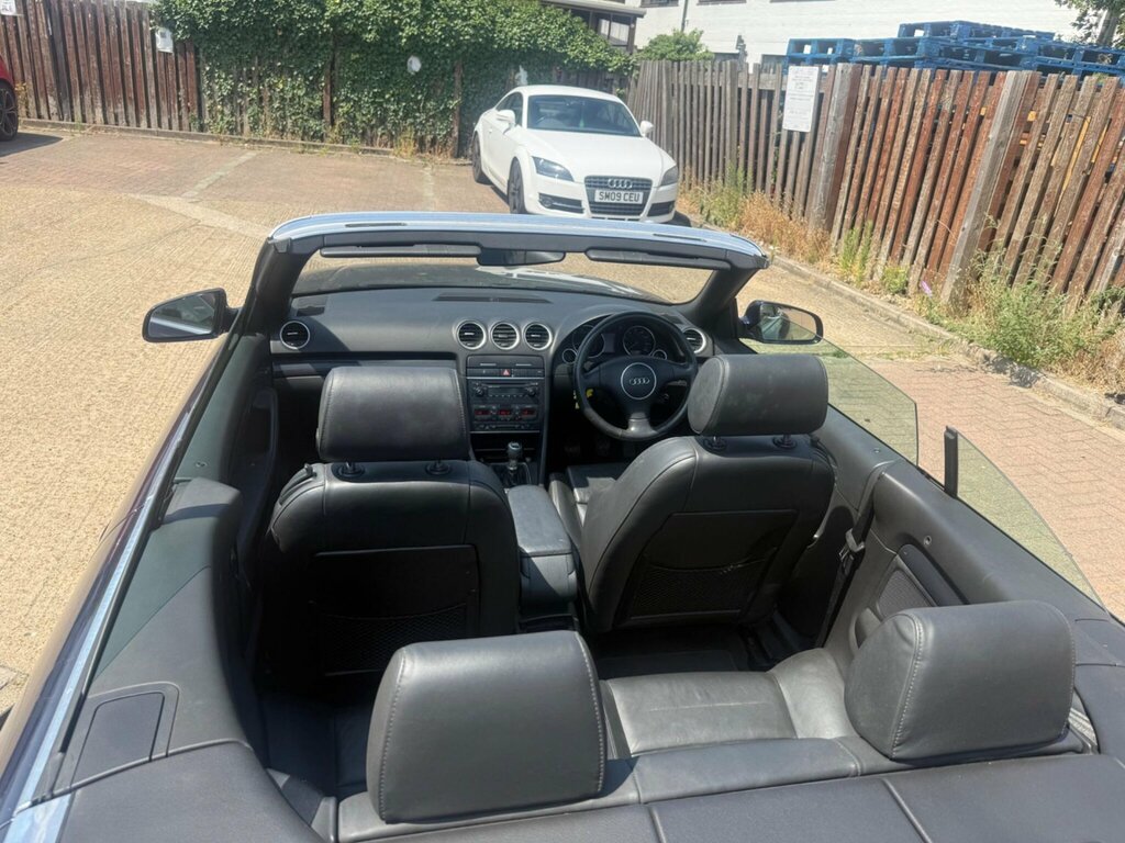 Audi A4 Cabriolet A4 T Sport Blue #10