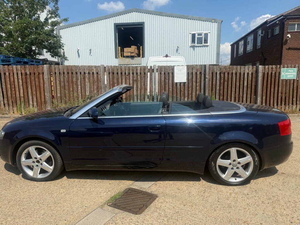 Audi A4 Cabriolet A4 T Sport Blue #27