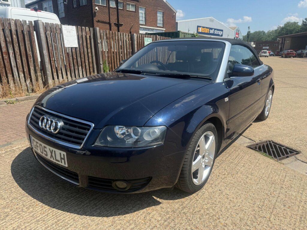 Audi A4 Cabriolet 2.4 Sport Blue #3