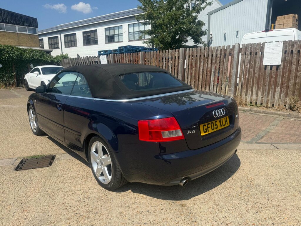 Audi A4 Cabriolet 2.4 Sport Blue #5
