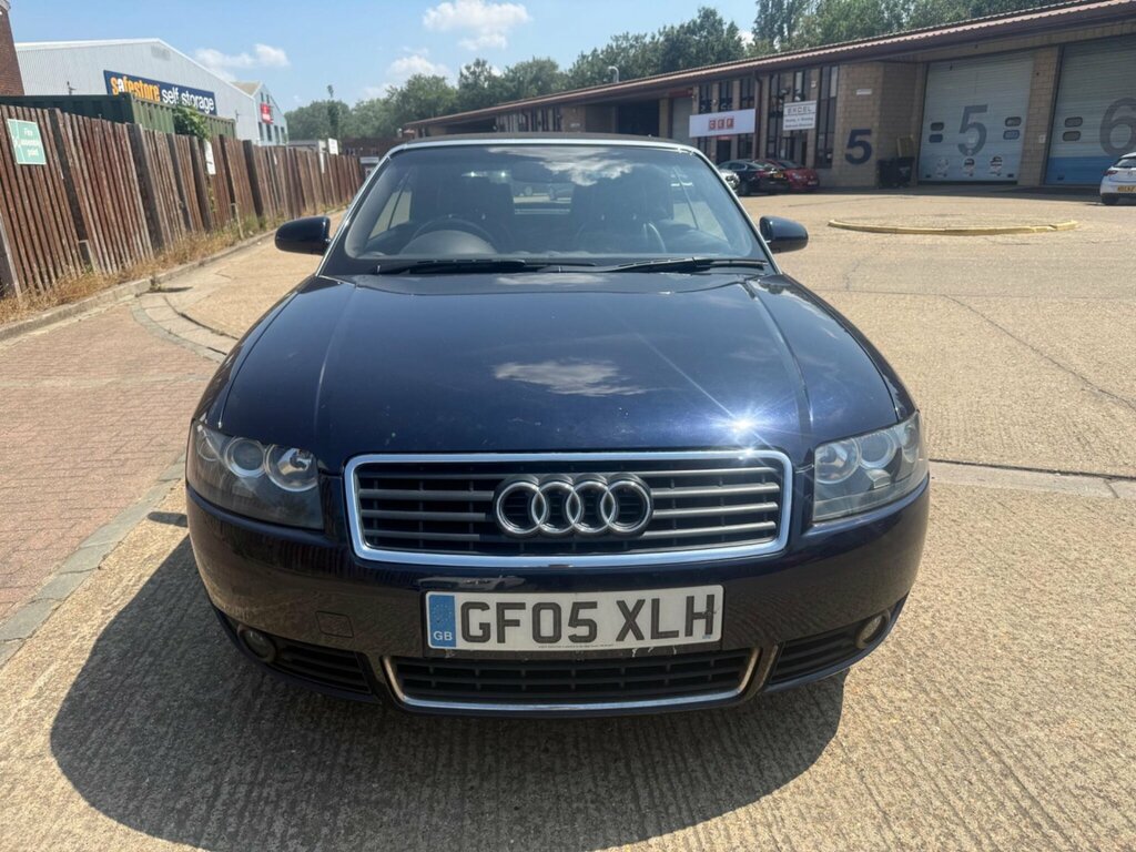 Audi A4 Cabriolet 2.4 Sport Blue #2