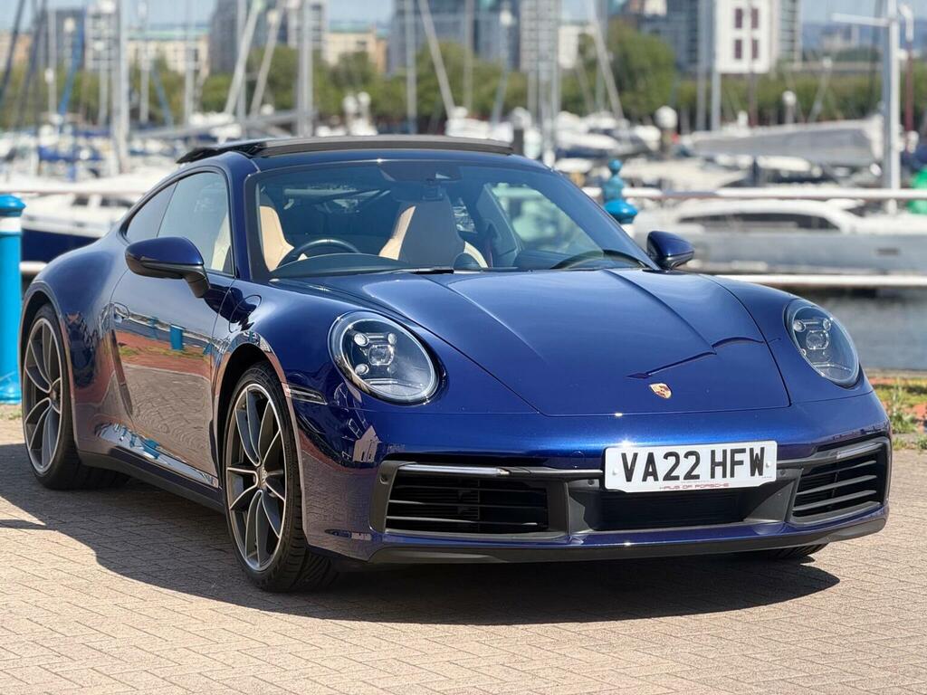 Porsche 911 3.0T 992 Carrera Pdk Euro 6 Ss VA22HFW Blue #5
