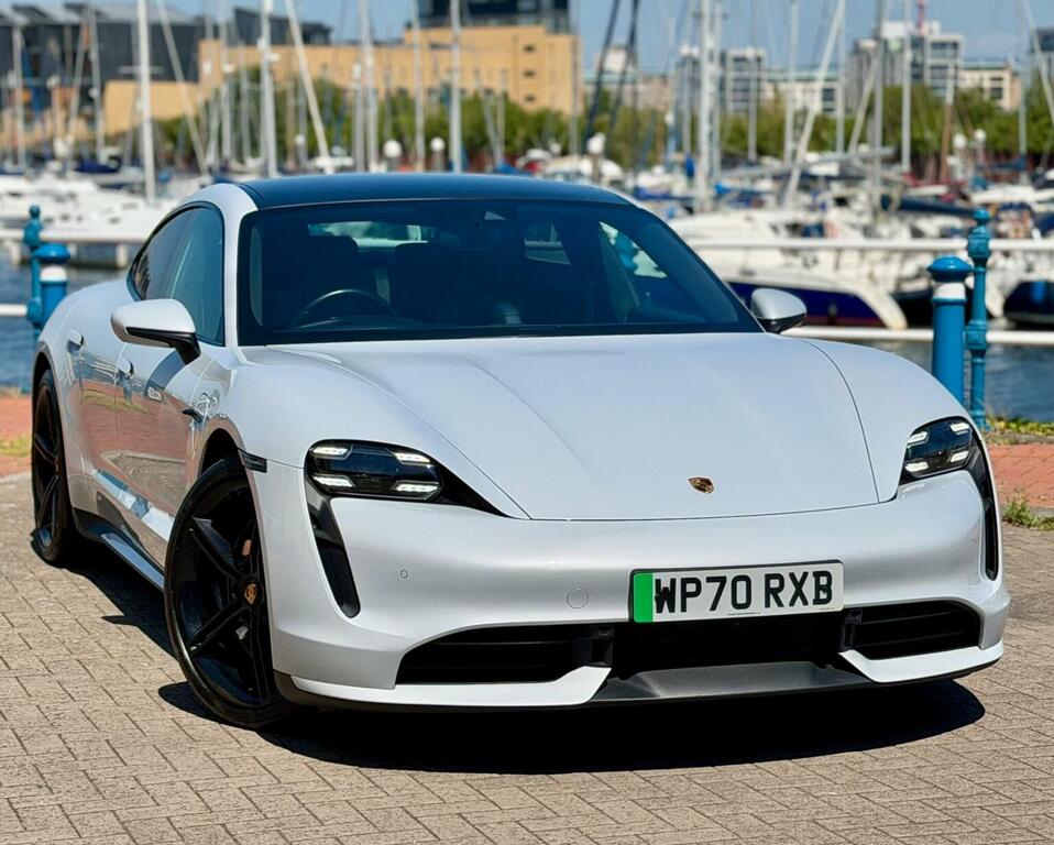 Porsche Taycan Saloon Grey #2