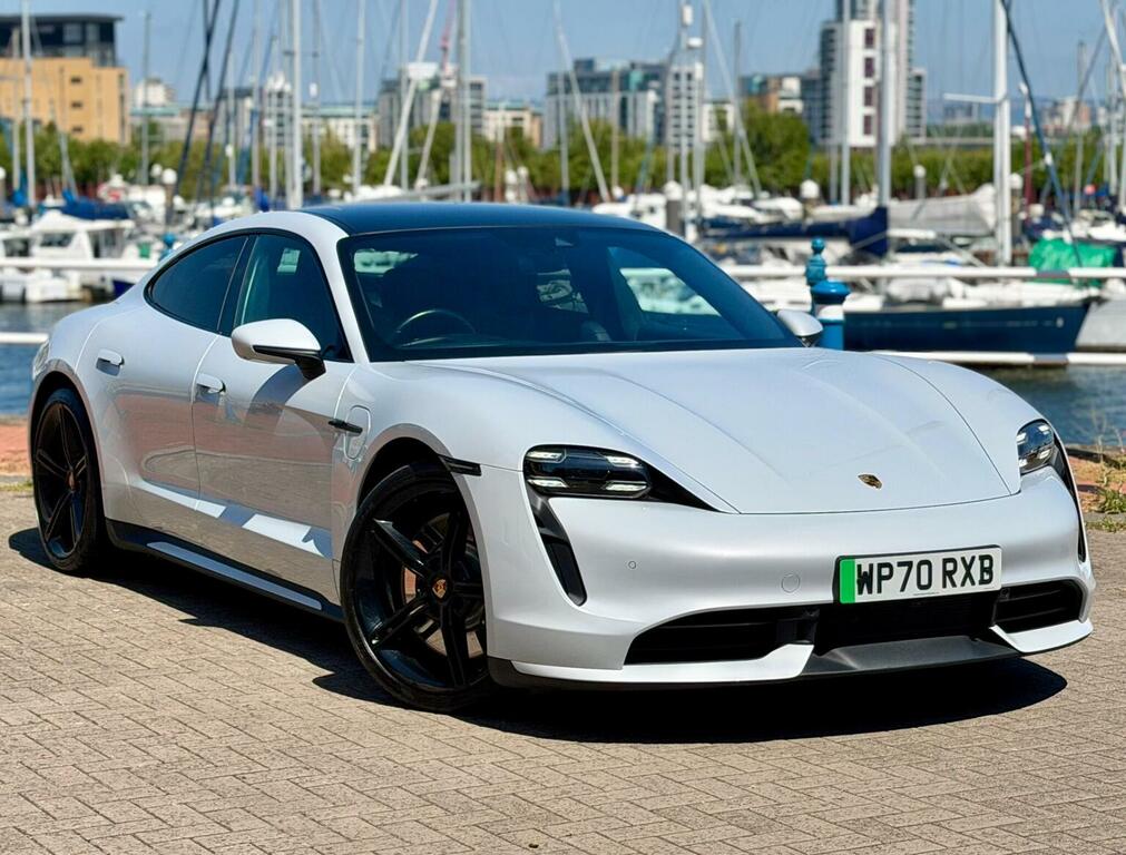 Porsche Taycan Saloon Grey #4