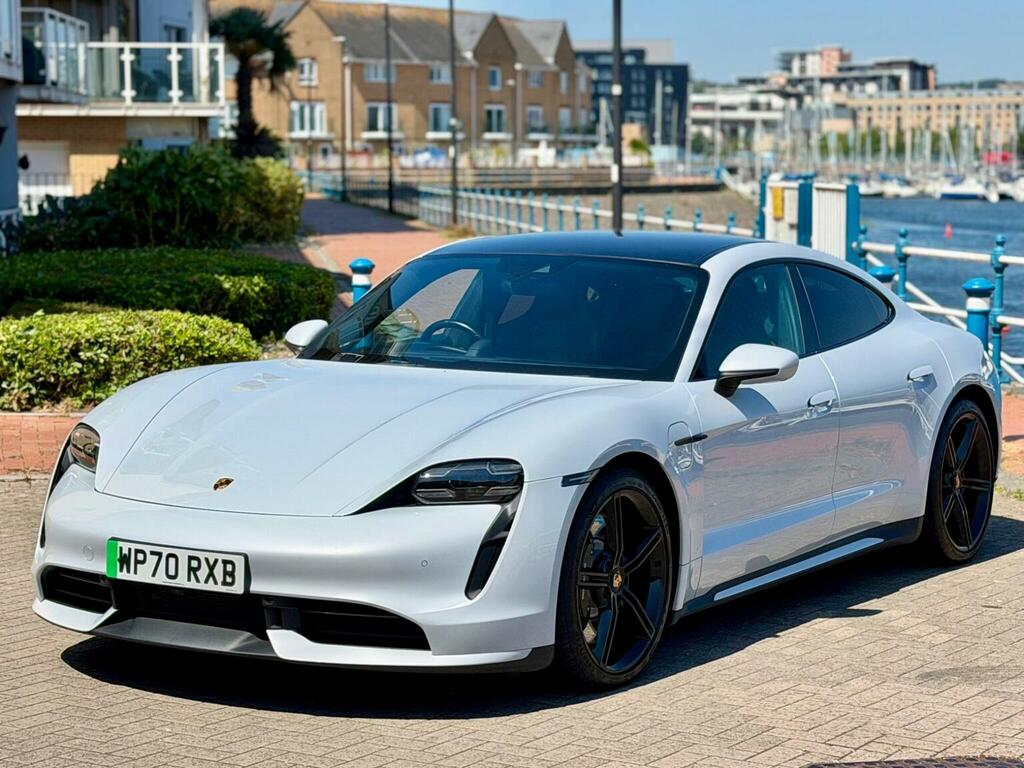Porsche Taycan Saloon Grey #3