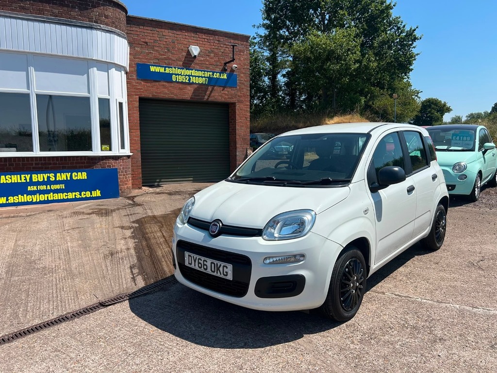Fiat Panda 1.2 Pop 35 Tax, Mot Until 24 July 2027 White