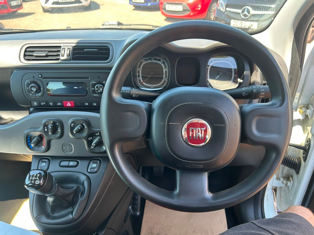 Fiat Panda 1.2 Pop 35 Tax, Mot Until 24 July 2027 DY66OKG White #5