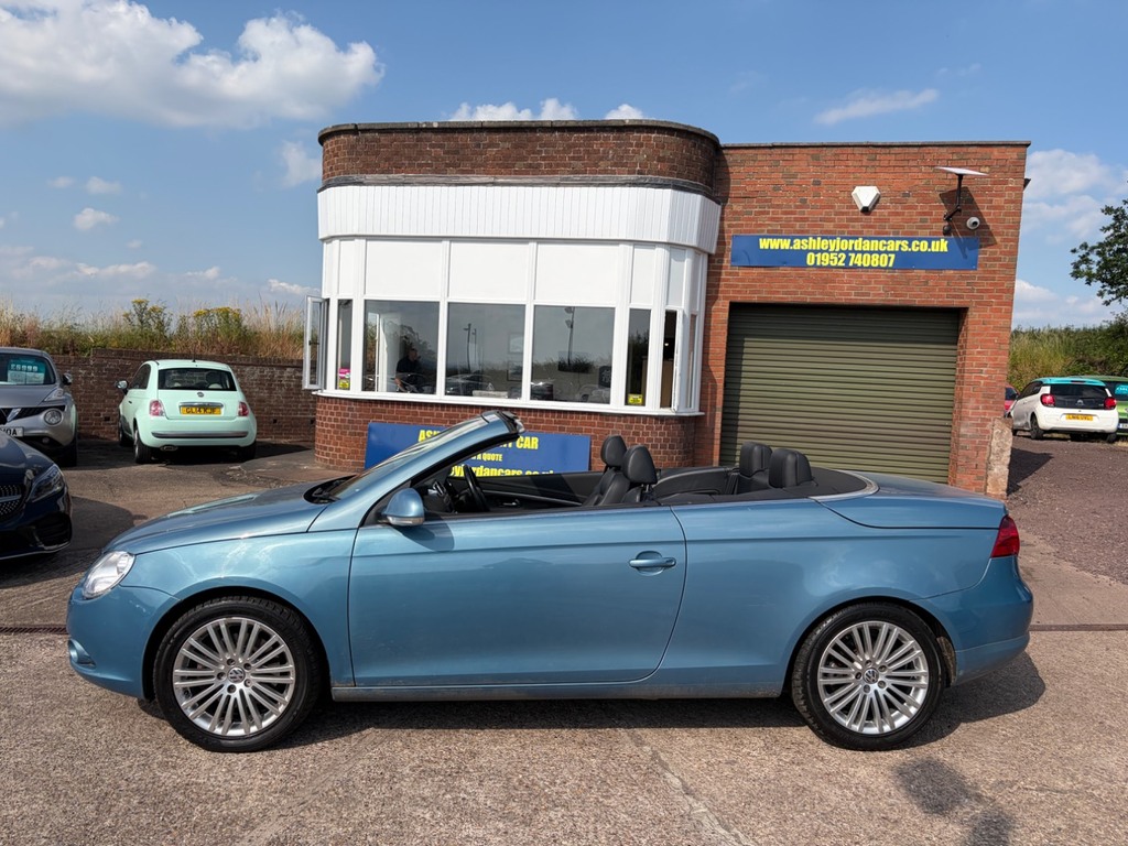 Volkswagen EOS 2007 2.0 Tfsi Sport Cabriolet Dsg Euro Blue #2