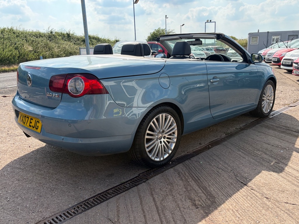 Volkswagen EOS 2007 2.0 Tfsi Sport Cabriolet Dsg Euro Blue #21