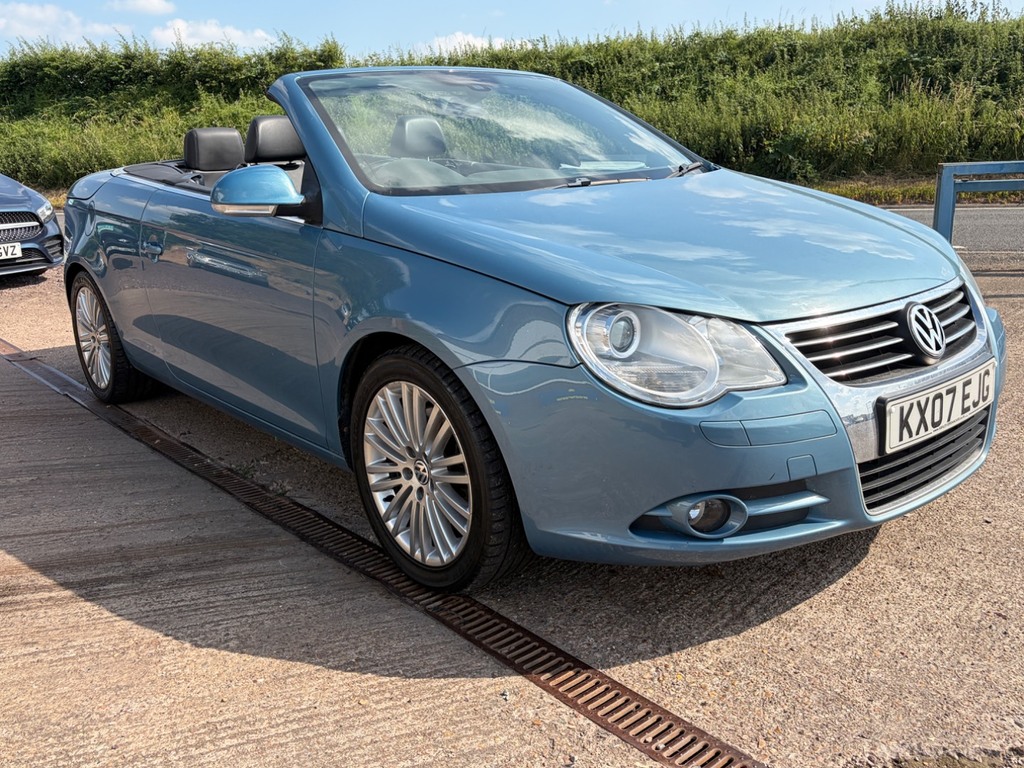 Volkswagen EOS 2007 2.0 Tfsi Sport Cabriolet Dsg Euro Blue #19