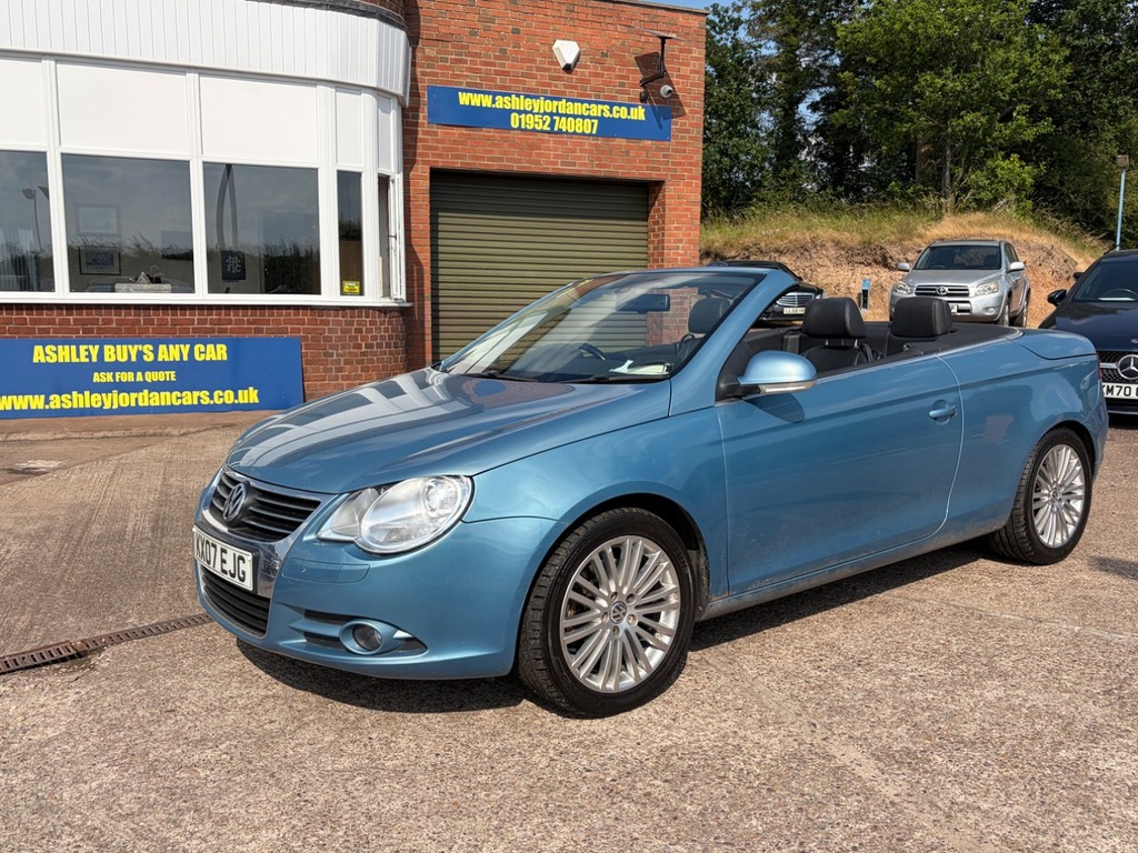Volkswagen EOS 2007 2.0 Tfsi Sport Cabriolet Dsg Euro Blue #1