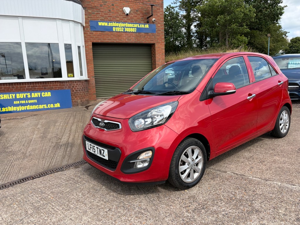 Kia Picanto 1.0 2 6 Service Stamps, 20 Road Tax, Full Mot Red