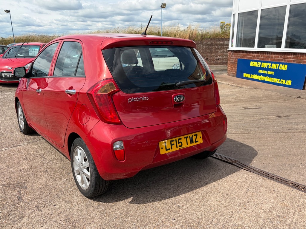 Kia Picanto 1.0 2 6 Service Stamps, 20 Road Tax, Full Mot Red #5