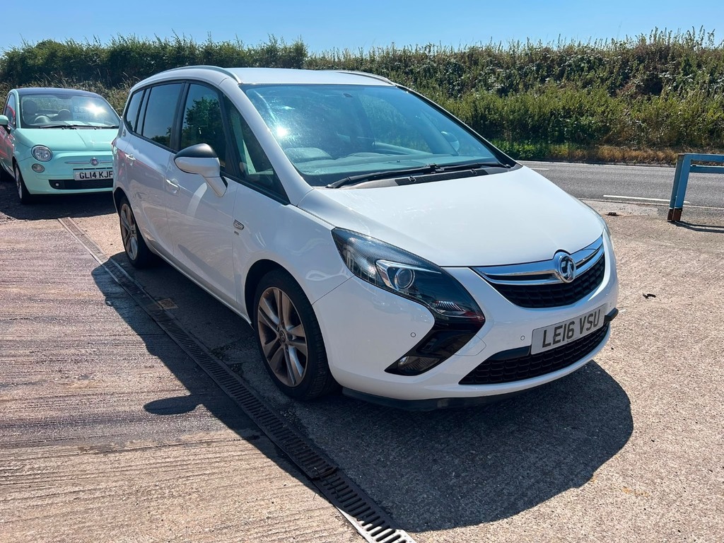 Vauxhall Zafira 1.4T Sri 7 Seater, Full Motservice Upon Sale White #6