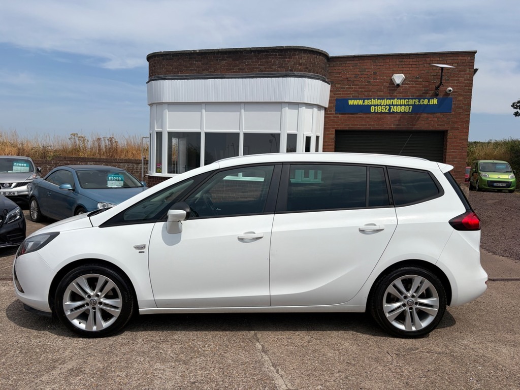 Vauxhall Zafira 1.4T Sri 7 Seater, Service Inc Tyresbrakes 15 White #2