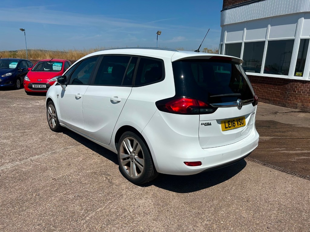 Vauxhall Zafira 1.4T Sri 7 Seater, Full Motservice Upon Sale White #5