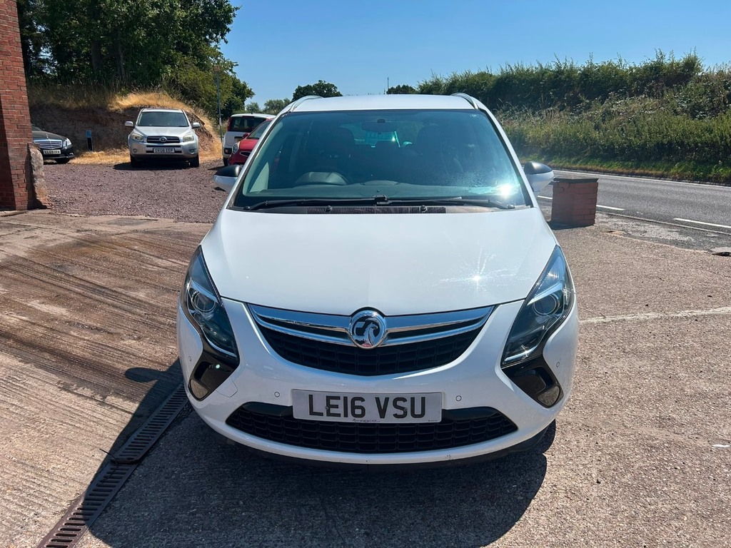 Vauxhall Zafira 1.4T Sri 7 Seater, Full Motservice Upon Sale White #4