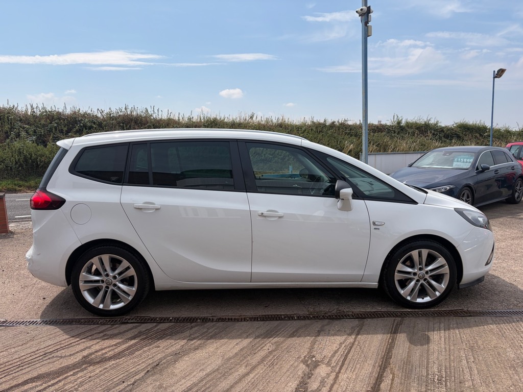 Vauxhall Zafira 1.4T Sri 7 Seater, Service Inc Tyresbrakes 15 White #3