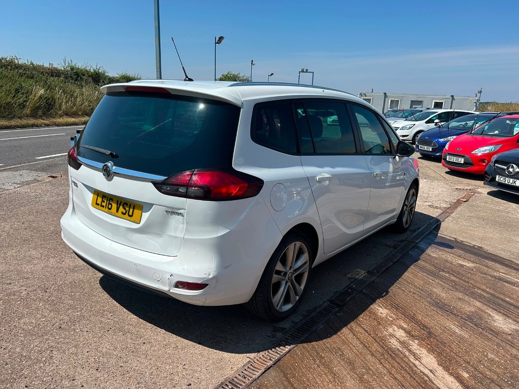 Vauxhall Zafira 2016 1.4I Turbo Sri Mpv Euro 6 Blue #7