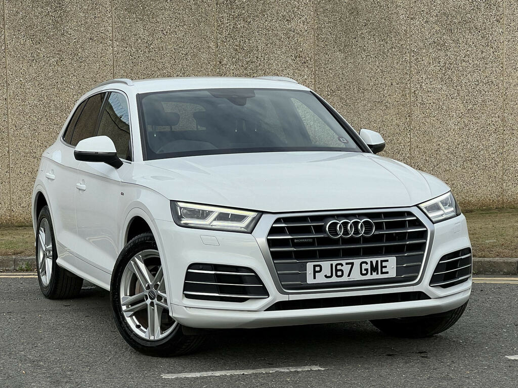 Audi Q5 2.0 Tdi S Line S Tronic Quattro Euro 6 Ss White