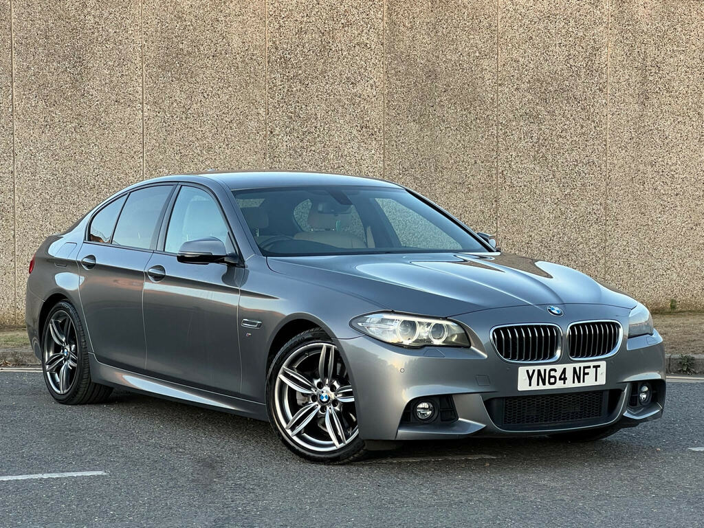 BMW 5 Series 2.0 520D M Sport Euro 6 Ss Grey #2