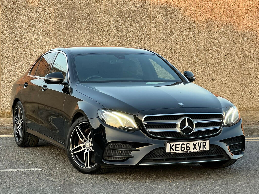 Mercedes-Benz E Class 2.0 E220d Amg Line G-tronic Euro 6 Ss Black