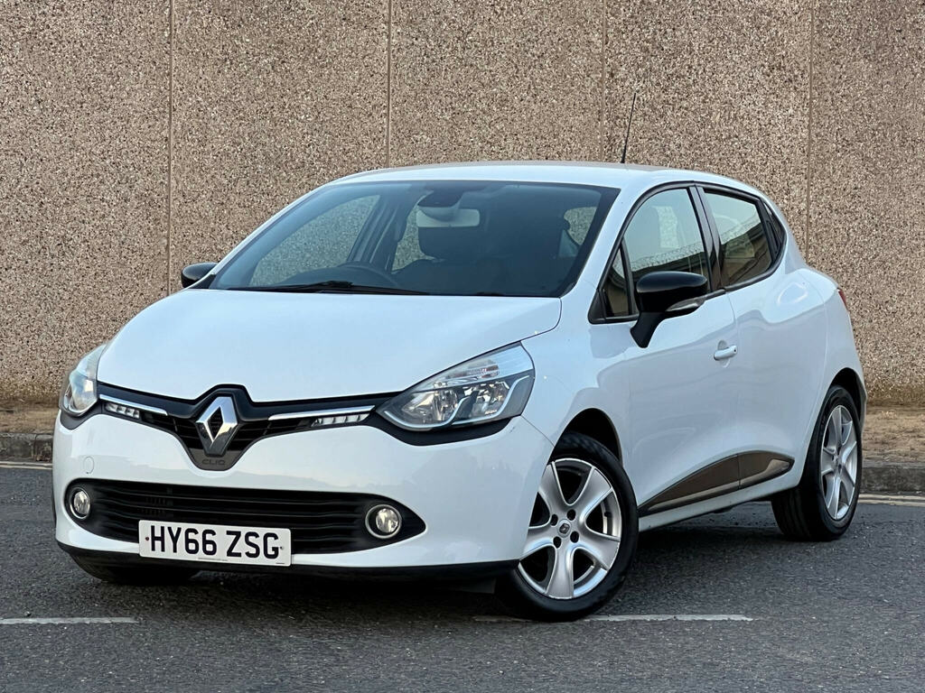 Renault Clio 1.5 Dci Dynamique Nav Euro 6 Ss HY66ZSG White #3