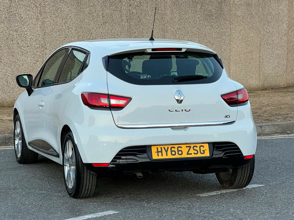 Renault Clio 1.5 Dci Dynamique Nav Euro 6 Ss HY66ZSG White #4