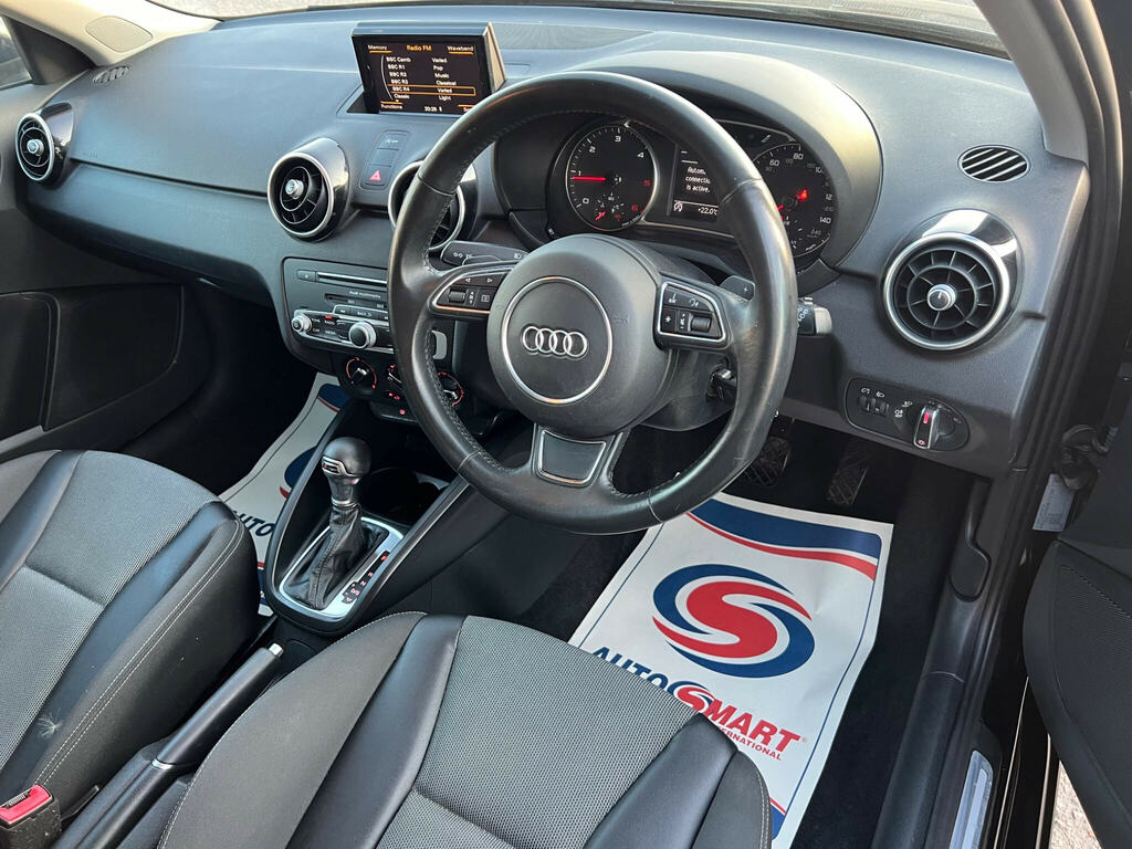 Audi A1 1.6 Tdi Sport Sportback S Tronic Euro 6 Ss Black #3