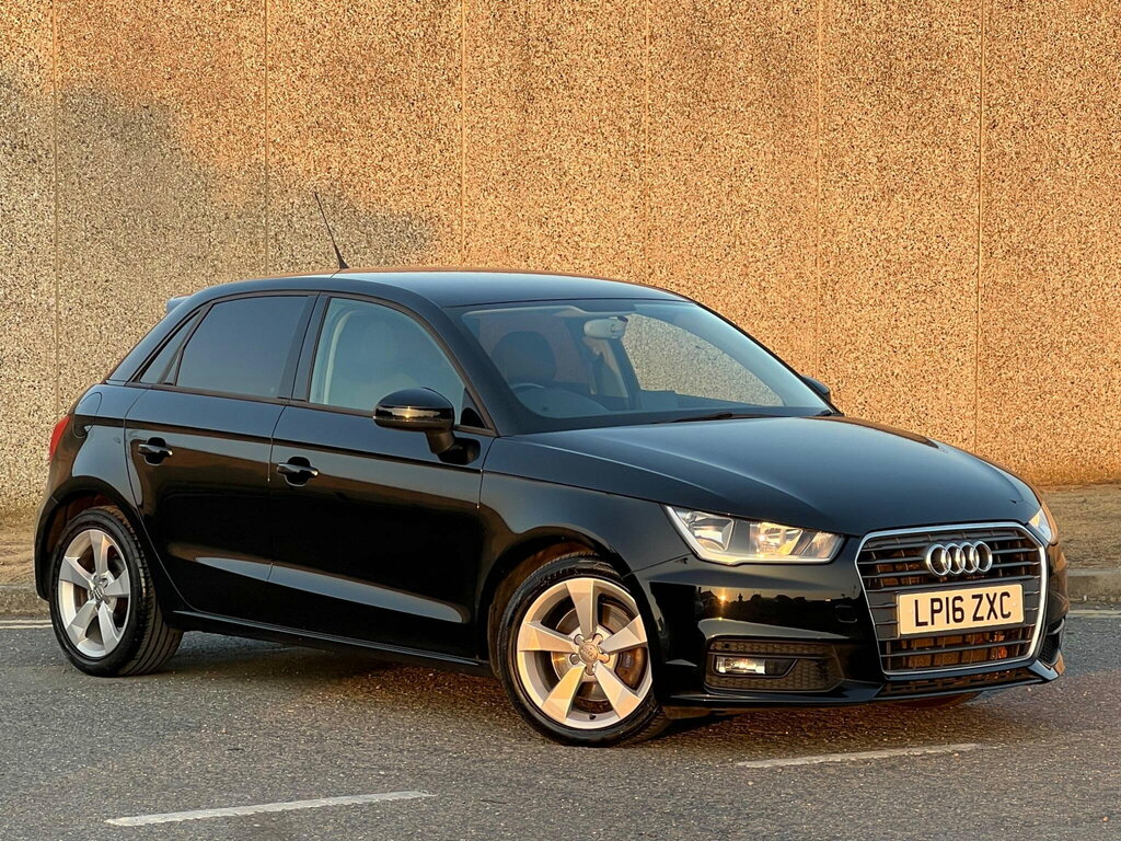 Audi A1 1.6 Tdi Sport Sportback S Tronic Euro 6 Ss Black #2