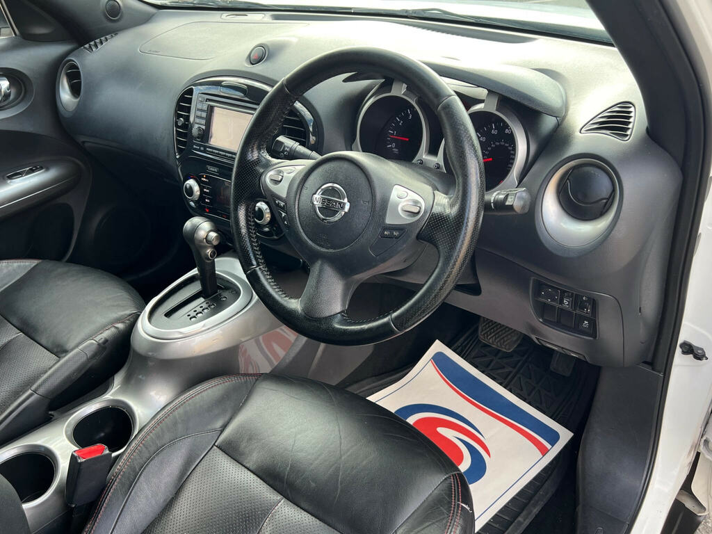 Nissan Juke 1.6 Tekna Cvt Euro 5 White #3