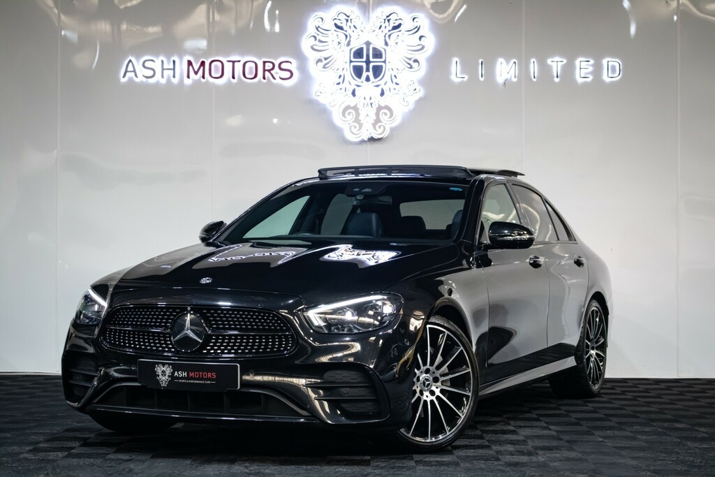 Mercedes-Benz E Class 2.0 E220d Amg Line Night Edition Black