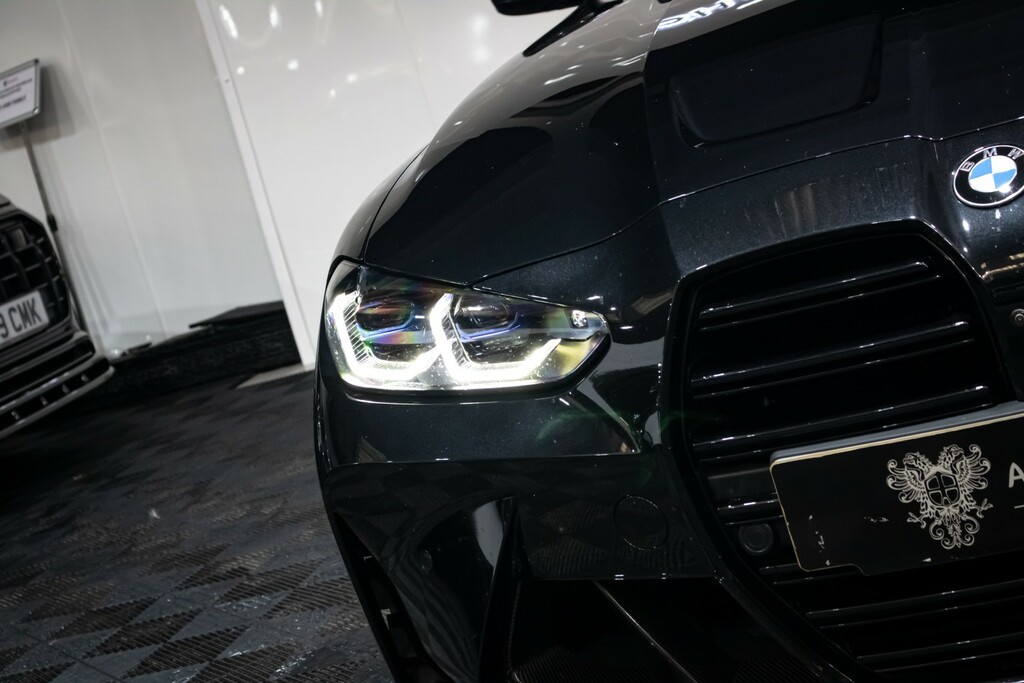 BMW M3 3.0 M3 Competition M Xdrive Saloon Black #5