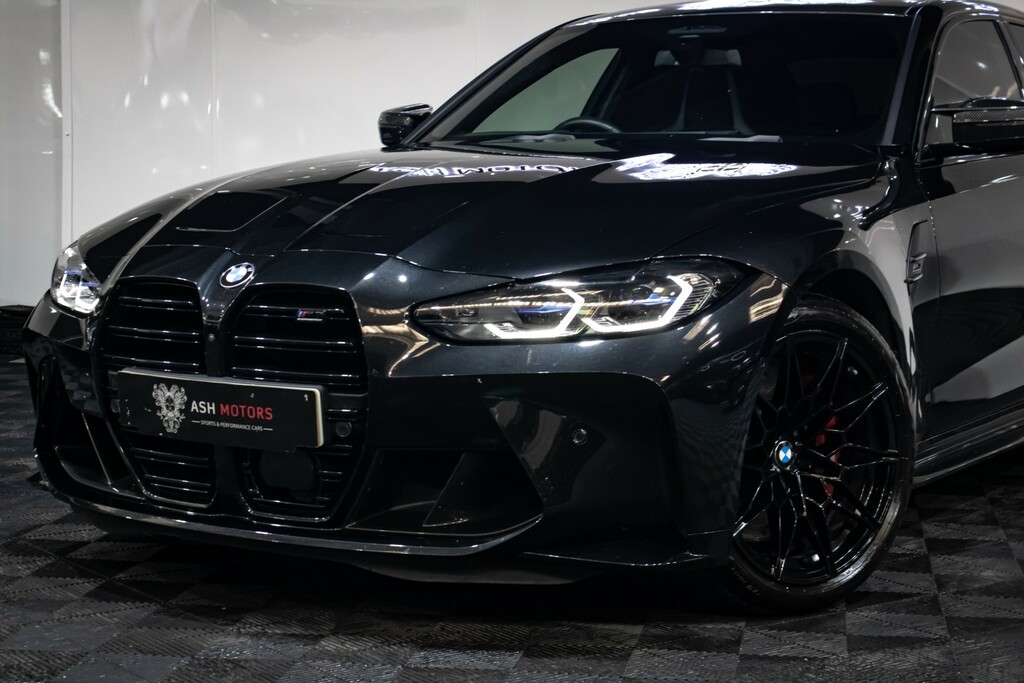 BMW M3 3.0 M3 Competition M Xdrive Saloon Black #2