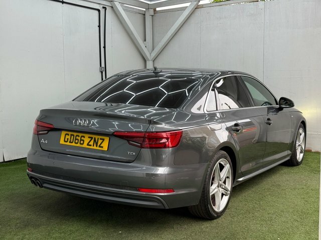 Audi A4 2017 2.0 Tdi Ultra S Line S Tronic Euro 6 Ss GD66ZNZ Grey #6