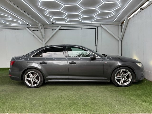 Audi A4 2017 2.0 Tdi Ultra S Line S Tronic Euro 6 Ss GD66ZNZ Grey #5