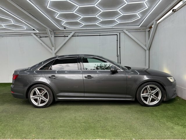 Audi A4 2017 2.0 Tdi Ultra S Line S Tronic Euro 6 Ss GD66ZNZ Grey #2