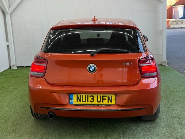 BMW 1 Series 2013 1.6 118I Sport Euro 6 Ss Orange #6