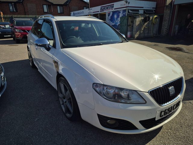Seat Exeo 2.0 Tdi Cr Sport Tech Sport Tourer Euro 5 White #4