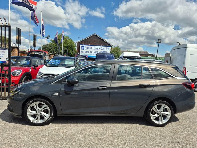 Vauxhall Astra 1.4I Turbo Tech Line Sports Tourer Euro 6 Grey #2