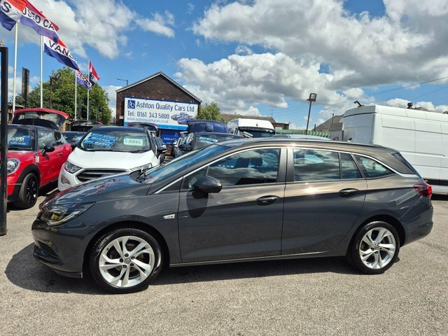 Vauxhall Astra 1.4I Turbo Tech Line Sports Tourer Euro 6 Grey