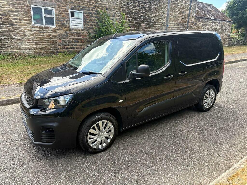 Peugeot Partner 1.5 Bluehdi 1000 Professional Standard Panel Van S Black