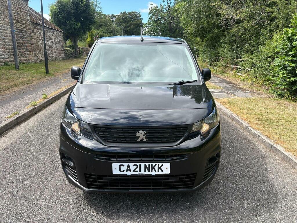 Peugeot Partner 1.5 Bluehdi 1000 Professional Standard Panel Van S Black #2