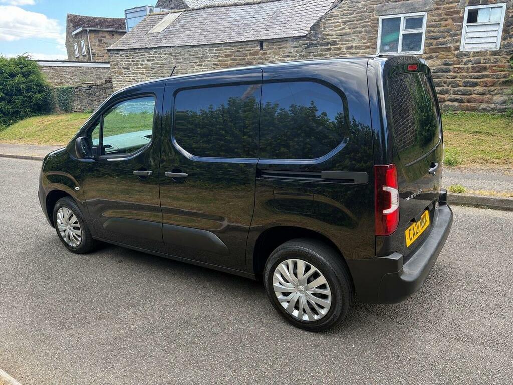 Peugeot Partner 1.5 Bluehdi 1000 Professional Standard Panel Van S Black #3